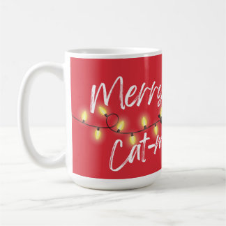 Black Cats Rule! Merry Cat-mas Coffee Mug