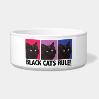 Black Cats RULE! Pet Bowl