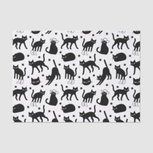Black Cats Tissue Paper