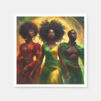 Black Celebration Napkin