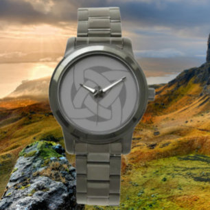 Black Celtic Knot  Watch