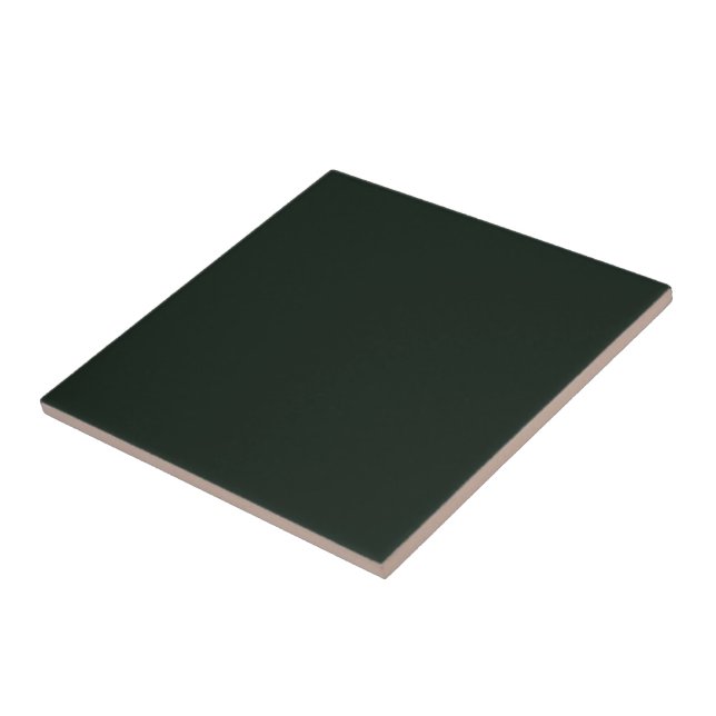Black Ceramic Tile, Small (4.25" x 4.25") Ceramic Tile (Side)
