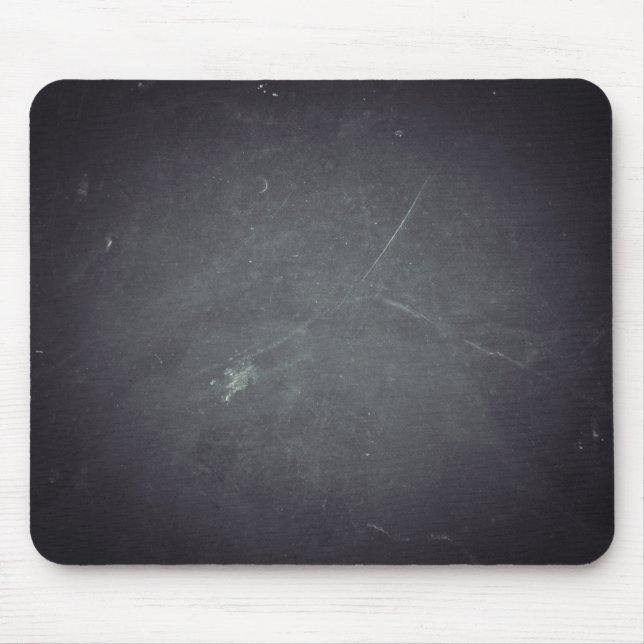 Black Chalkboard Personalised Mouse Pad (Front)