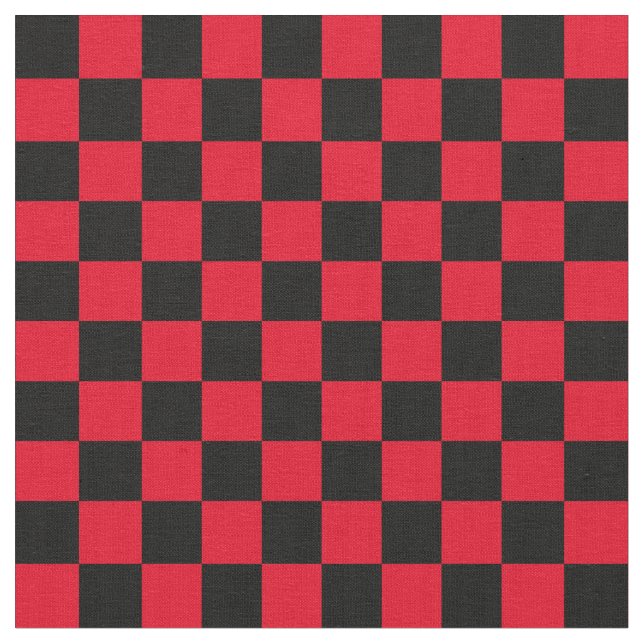 Black Checks | DIY Background Colour Fabric (Close Up)