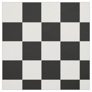 Black Chequered Fabric
