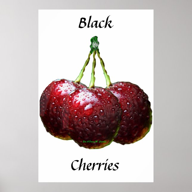 Black Cherries Poster (Front)