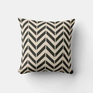 Black Chevron Pillow