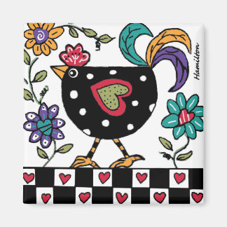 black chicken magnet