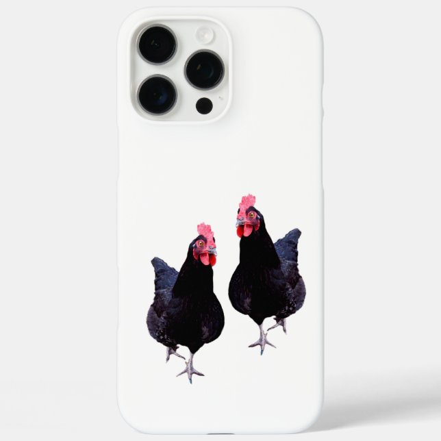 Black Chickens Strut, Case-Mate iPhone Case (Back)