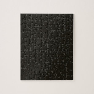 Black chocolate (solid colour)  jigsaw puzzle
