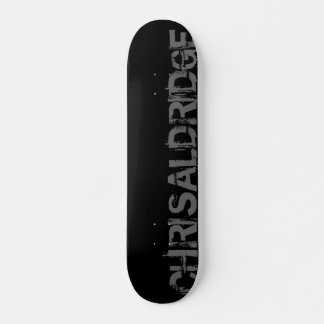 BLACK, CHRISALDRIDGE SKATEBOARD