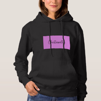 Black christianality hoodie 