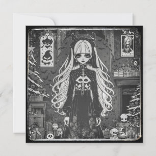 Black Christmas. Card