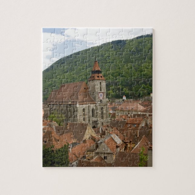 Black Church (Biserica Neagra) Brasov, Romania Jigsaw Puzzle (Vertical)
