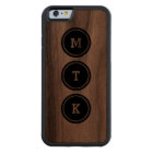 Black Circle Monogram