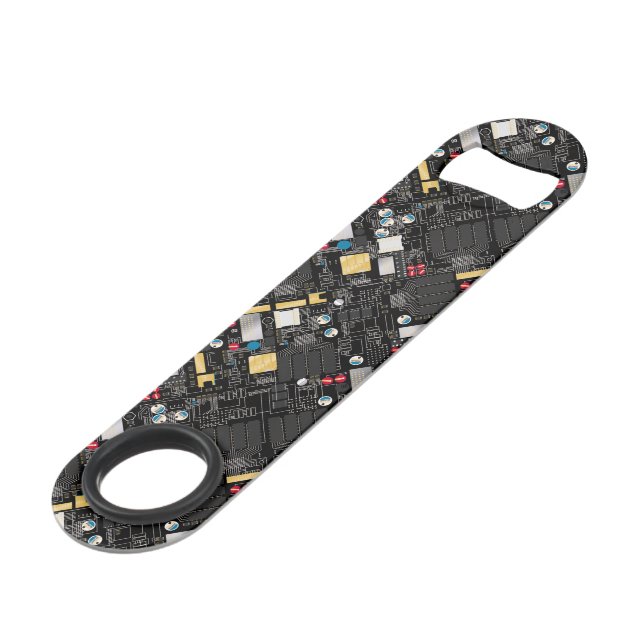 Black circuit board (Front Angled)