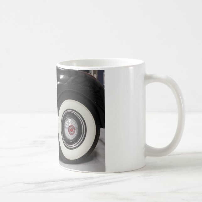 Black Classic card Coffee Mug (Right)