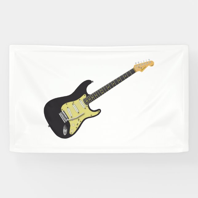 Black Classic Electric Banner (Horizontal)