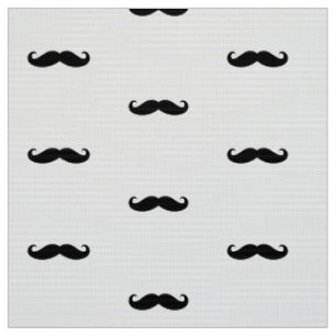 Black Classic Moustache Simple Bushy Moustache Fabric