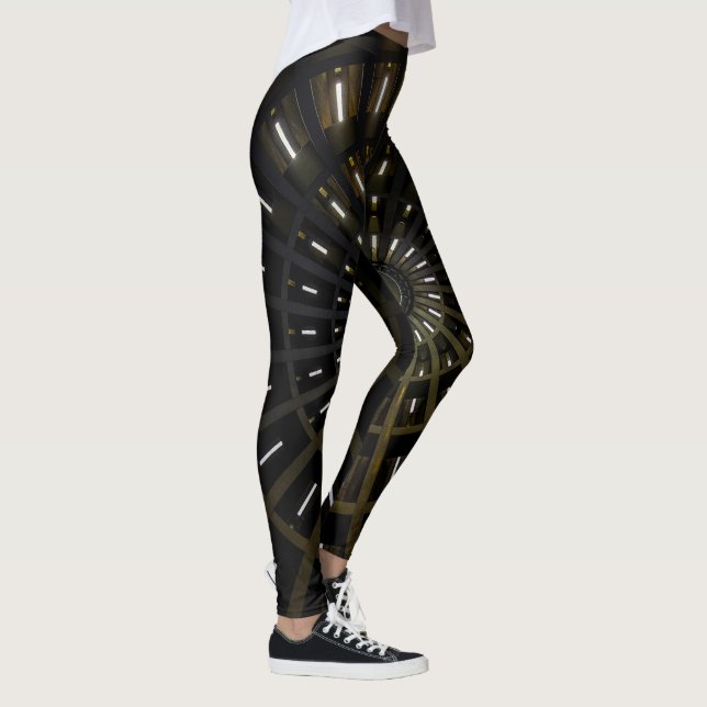 BLACK CLOCK - Leggings (Right)