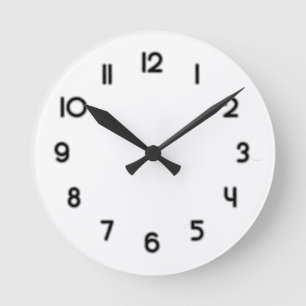 Black Clock Template.