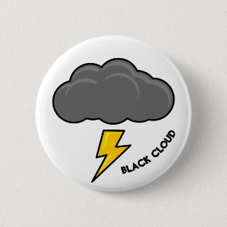 Black Cloud EMS 911 Humour 6 Cm Round Badge