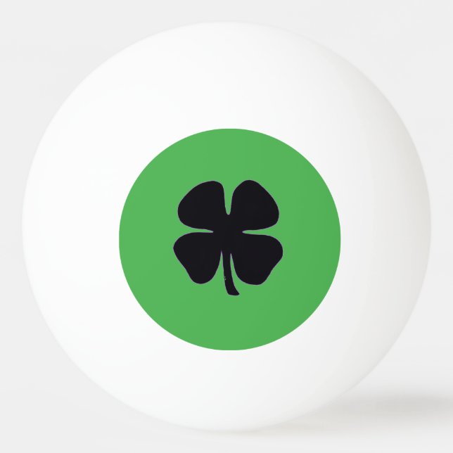 Black Clover green 1-star ping pong ball (Front)