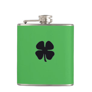 Black Clover green wrapped flask