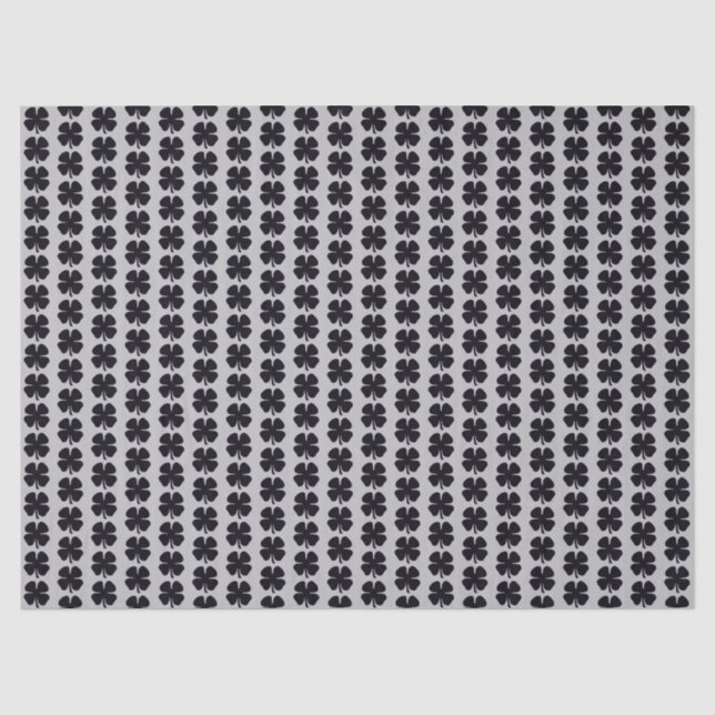 Black Clover grey tissue paper (Front)