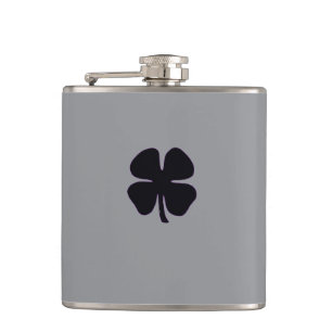 Black Clover grey wrapped flask