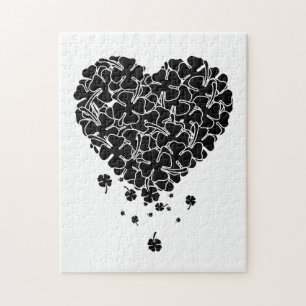 Black Clover Heart Jigsaw Puzzle