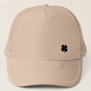 Black Clover khaki foam trucker hat