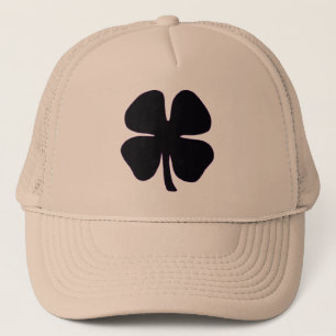 Black Clover khaki foam trucker hat
