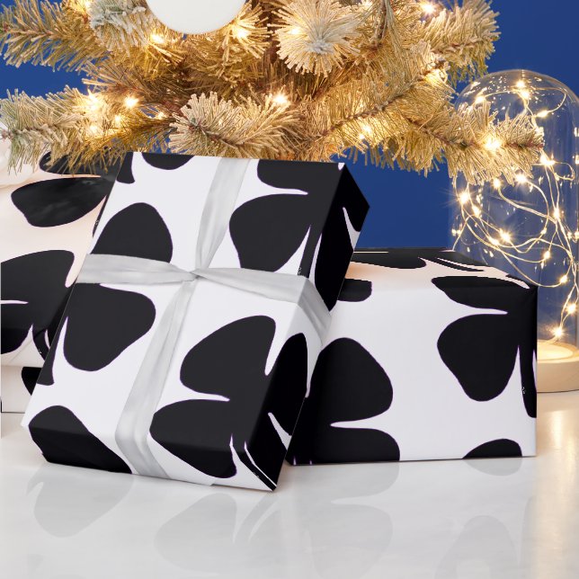 Black Clover matte wrapping paper large (Holidays)