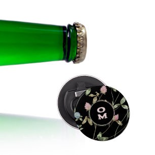 Black Clover Monogram Bottle Opener