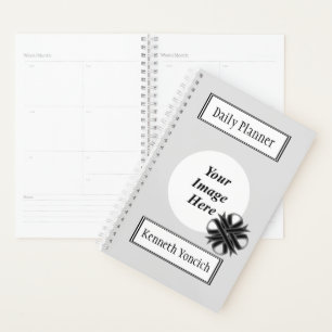 Black Clover Ribbon by Kenneth Yoncich Planner