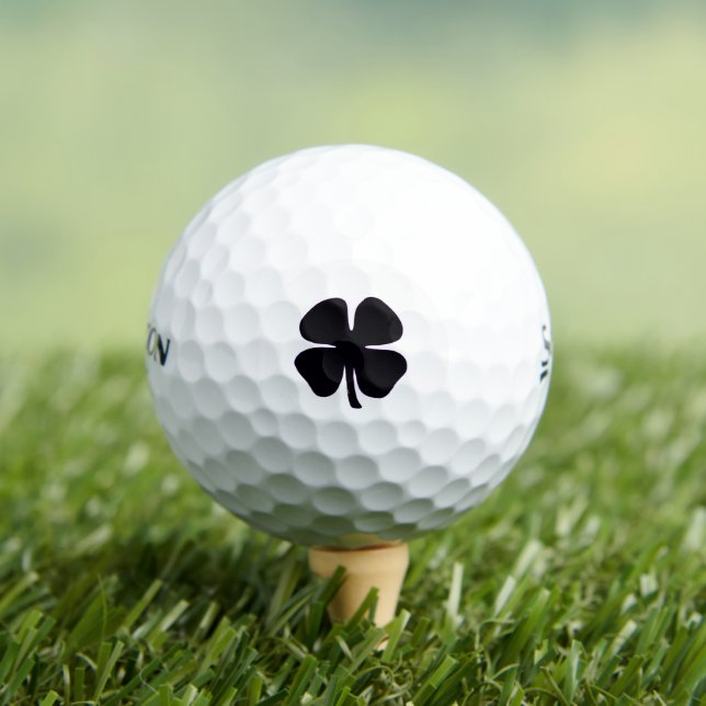 Black Clover Srixon Soft Feel golf balls 12 pk (Insitu Tee)