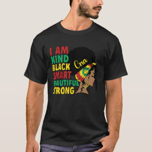Black CNA African American Certified Nursing Assis T-Shirt