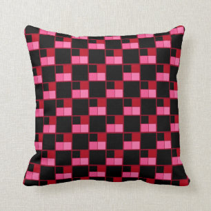 Black Coates Square Cushion