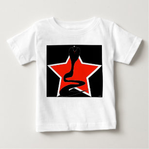 Black Cobra Red White Star Baby T-Shirt