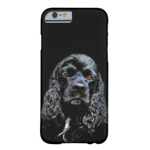 Black cocker spaniel face barely there iPhone 6 case