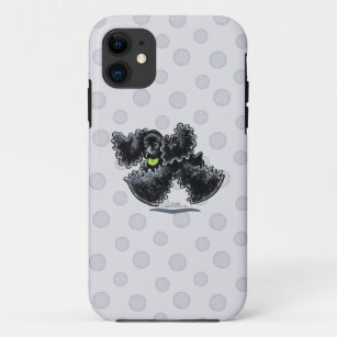 Black Cocker Spaniel Play Case-Mate iPhone Case