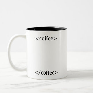 Black Code Coffee Funny Programmer Mug