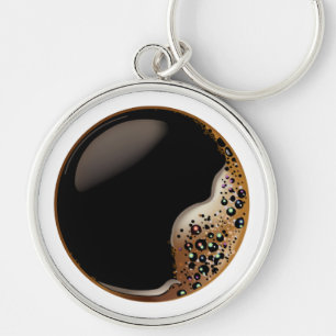 Black Coffee Keychain