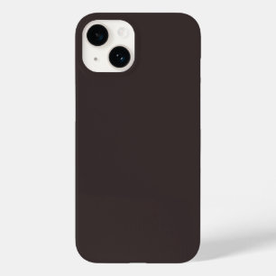 Black coffee  (solid colour)  Case-Mate iPhone 14 case