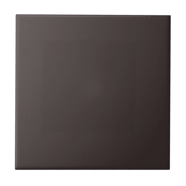 Black coffee  (solid colour)  ceramic tile (Front)