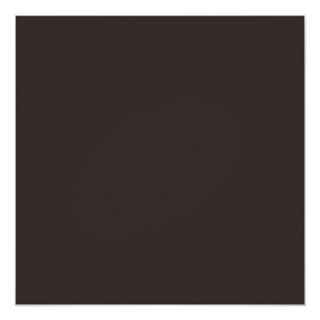 Black coffee  (solid colour)  poster (Front)