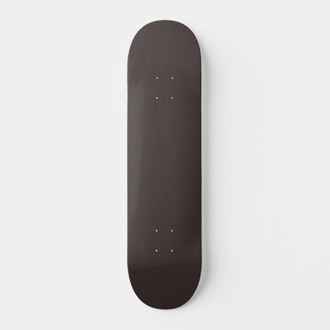 Black coffee  (solid colour)  skateboard (Front)