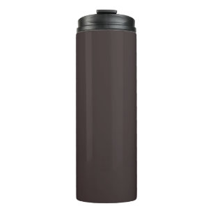 Black coffee  (solid colour)  thermal tumbler