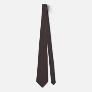 Black coffee  (solid colour)  tie